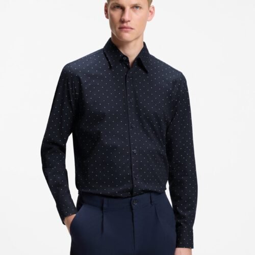 BOSS RELEGANT_6_M - Shirt - dark blue