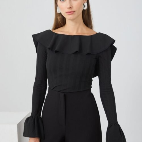 Anna Field by Zalando Long sleeved top - black