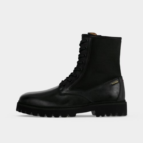 HUGO DRAVEN - Lace-up ankle boots - black