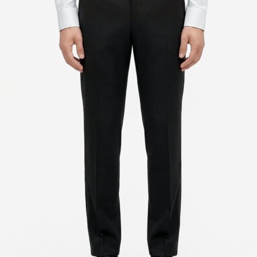 BOSS LENON - Suit trousers - black