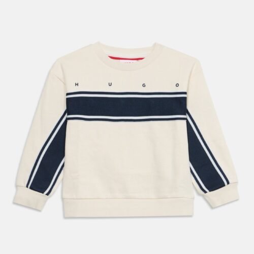 HUGO Kids Sweatshirt - off-white