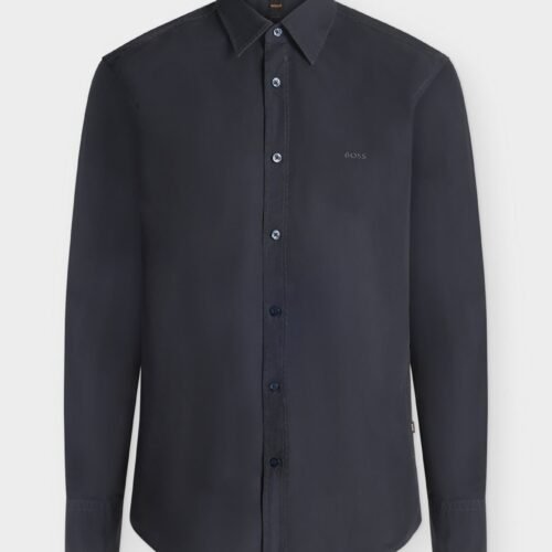 BOSS RELEGANT - Shirt - dark blue