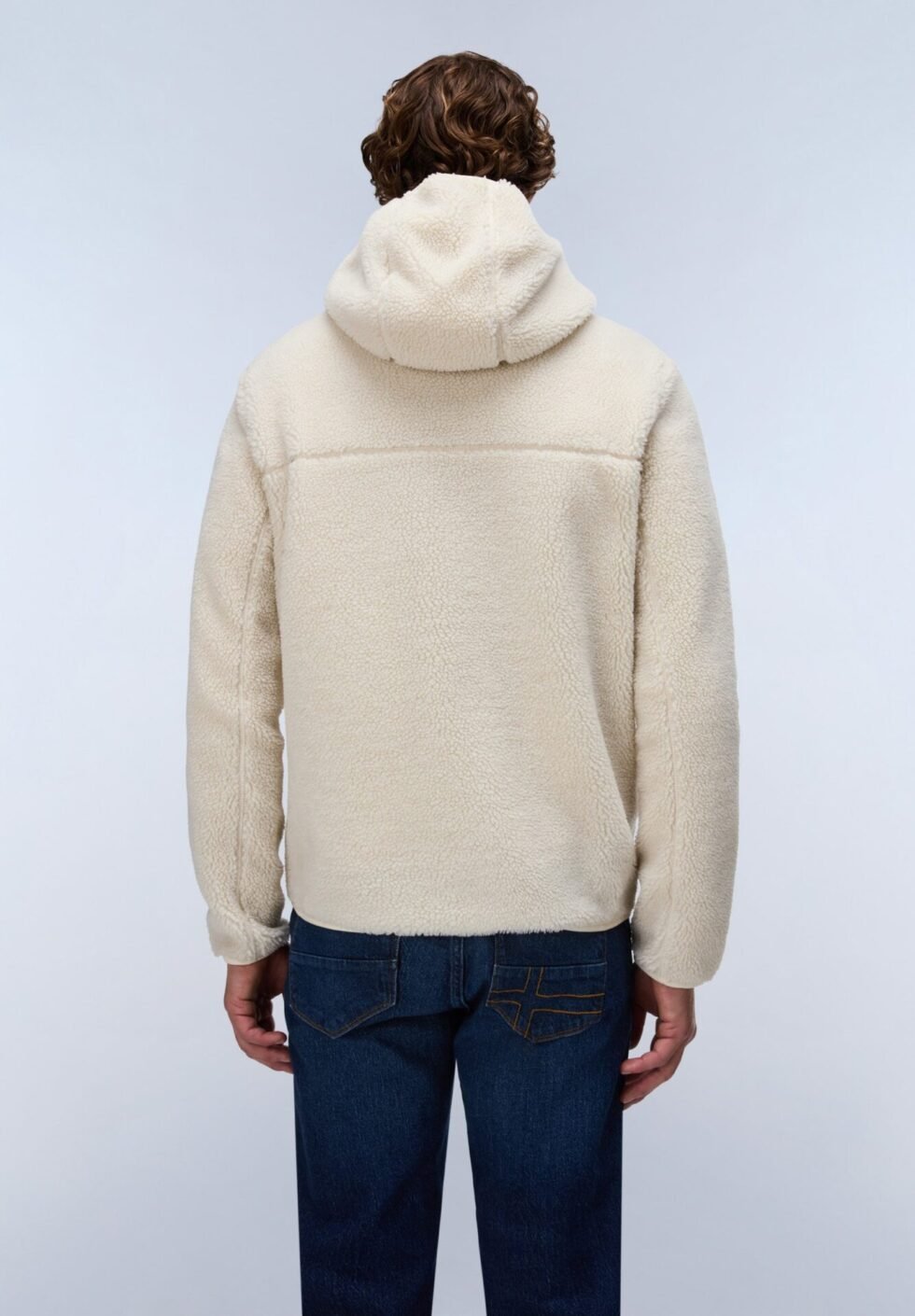 Napapijri TYNIK FZ HOODIE - Fleece jacket - light beige