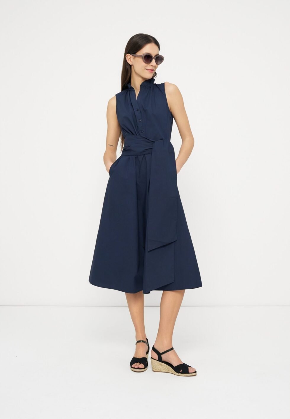 Anna Field by Zalando Shirt dress - navy blazer