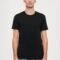 Armani Exchange T-SHIRT SLIM FIT - Basic T-shirt - black