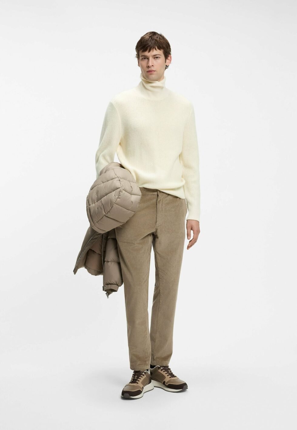 BOSS H-FIOCCOLO - Jumper - natural eighteen