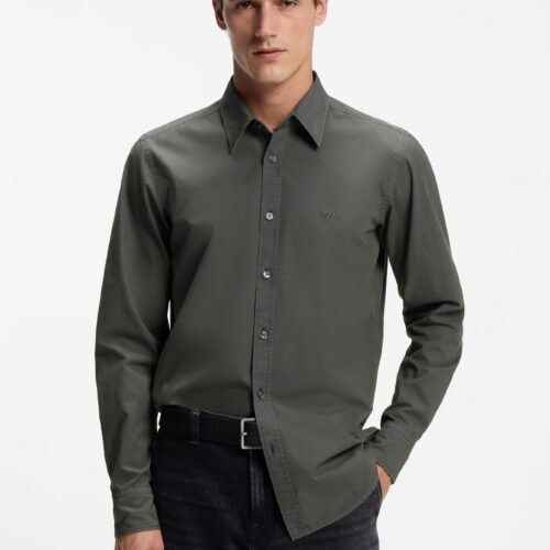 BOSS RELEGANT - Shirt - open green