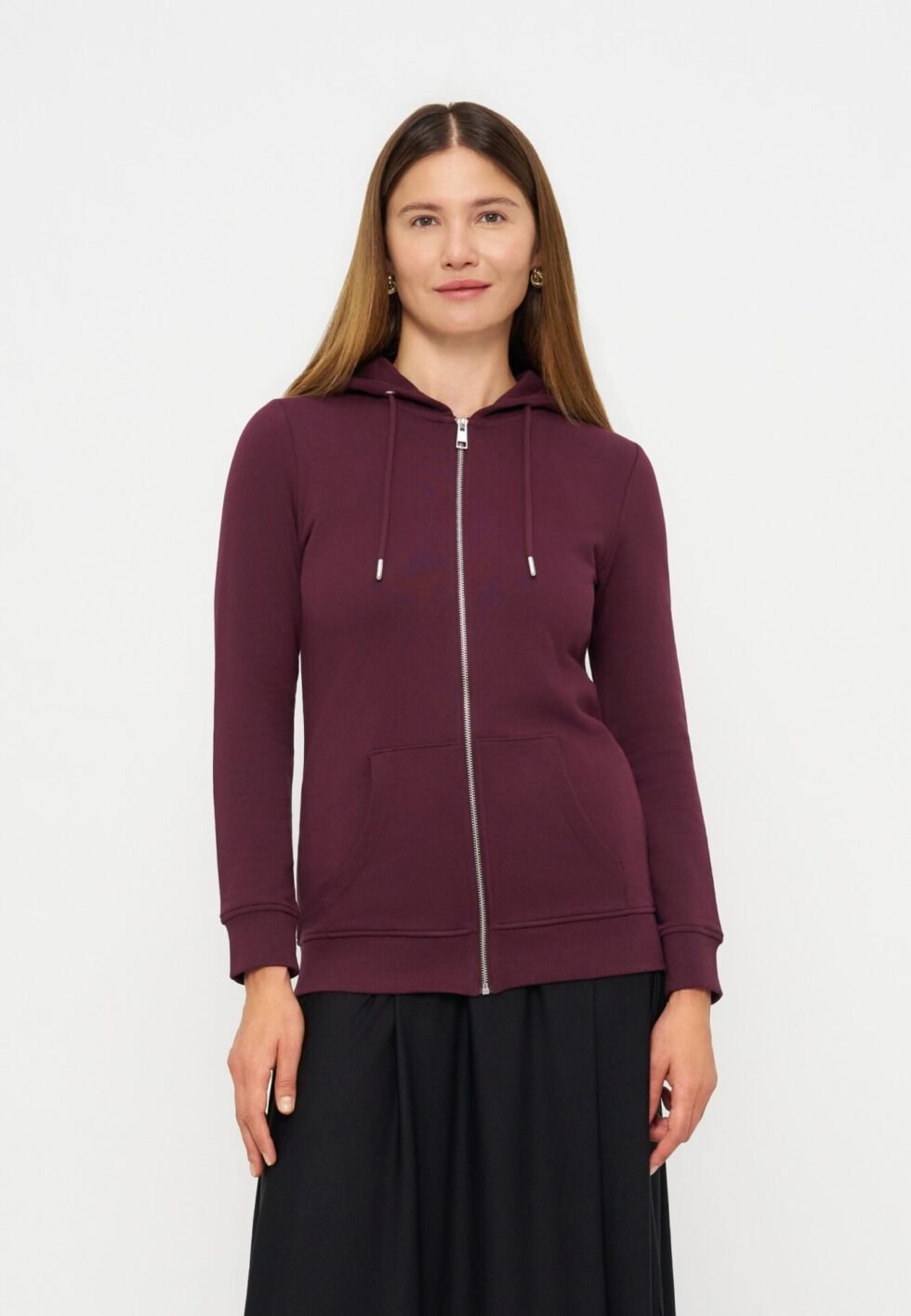 Anna Field by Zalando Zip-up sweatshirt - burgundy
