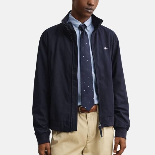 GANT HAMPSHIRE - Bomber Jacket - evening blue