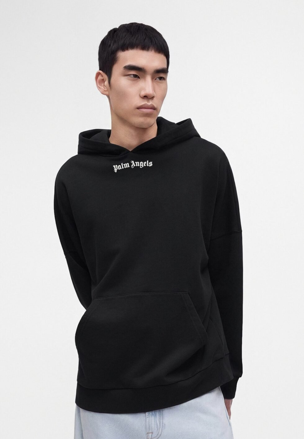 Palm Angels CLASSIC LOGO HOODIE - Hoodie - black/off-white