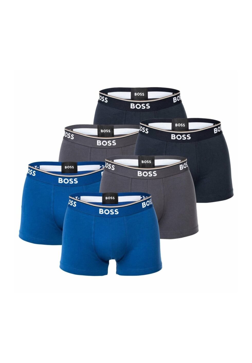 BOSS 6 PACK - Trunks - blau
