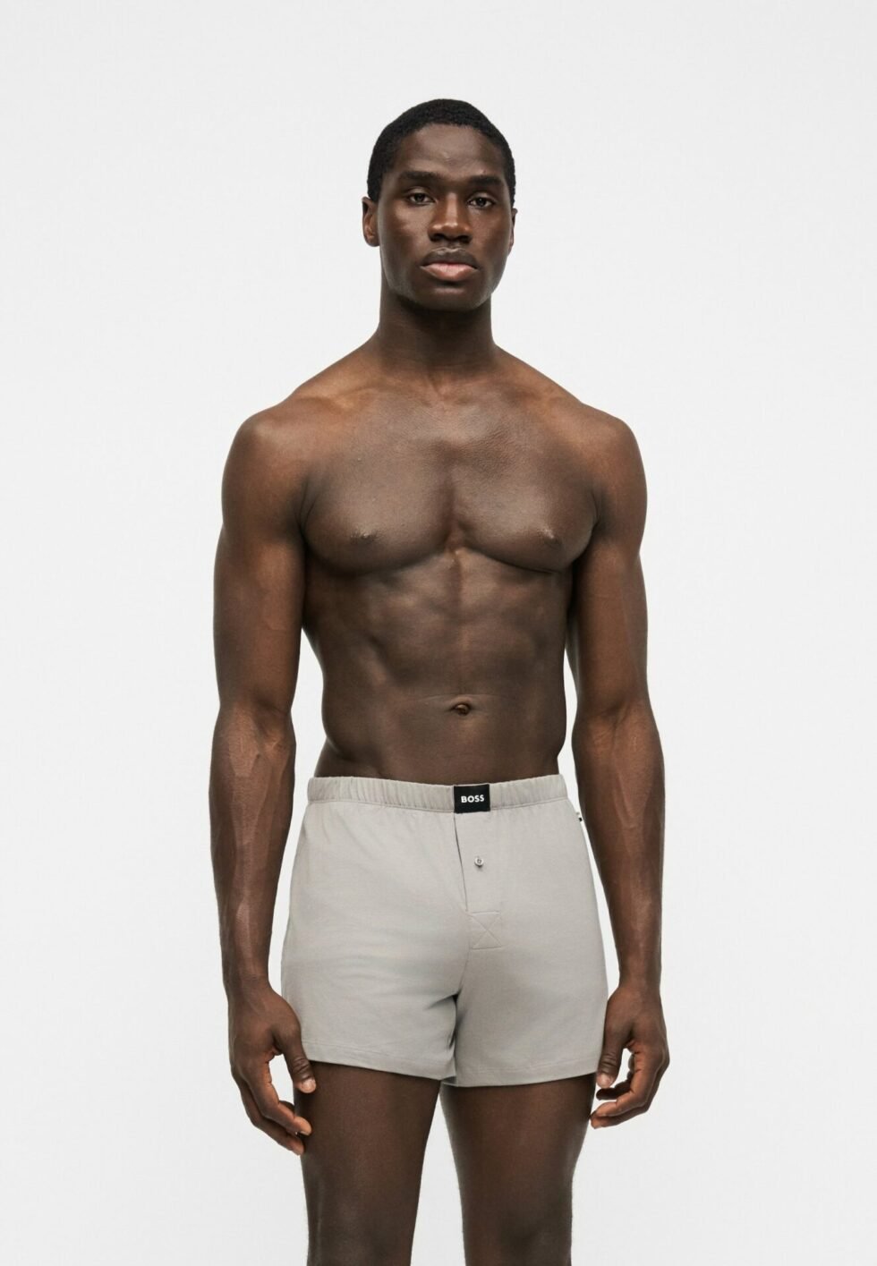 BOSS 2 PACK - Boxer shorts - grey/black