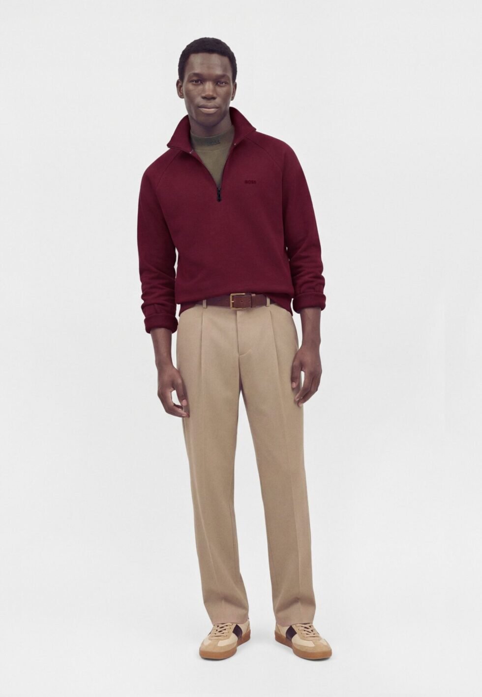 BOSS Sweatshirt - dark pink