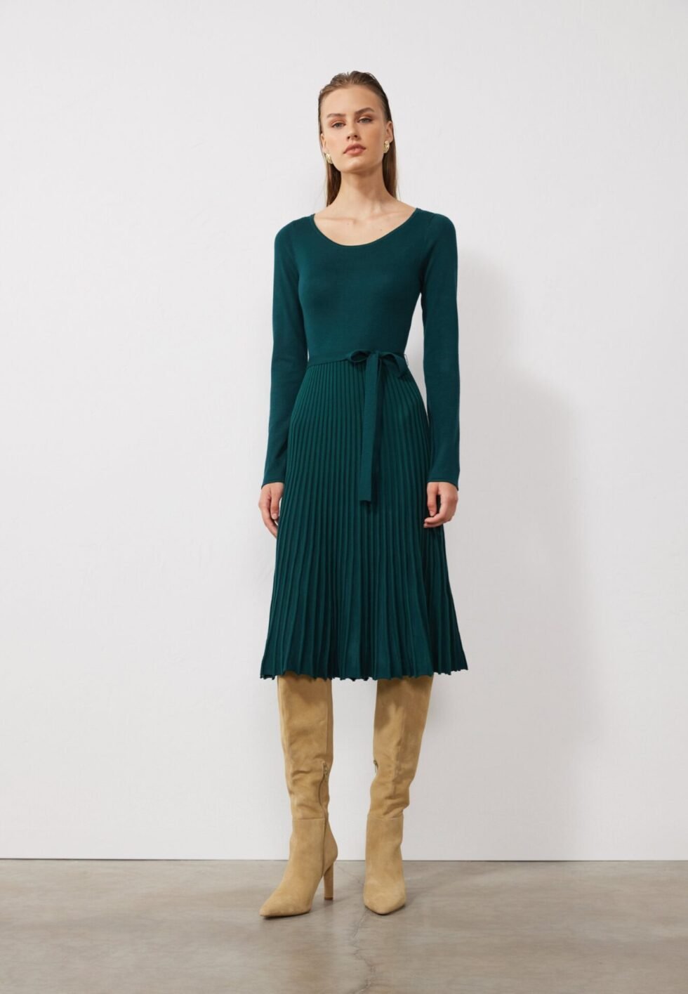 Anna Field by Zalando Jumper dress - dark green