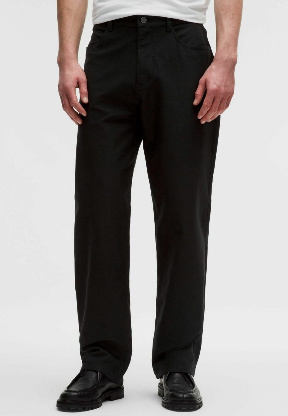 lululemon EASYFIVE LOOSE-STRAIGHT PANT 30L MEN'S PANTS - Trousers - black-
