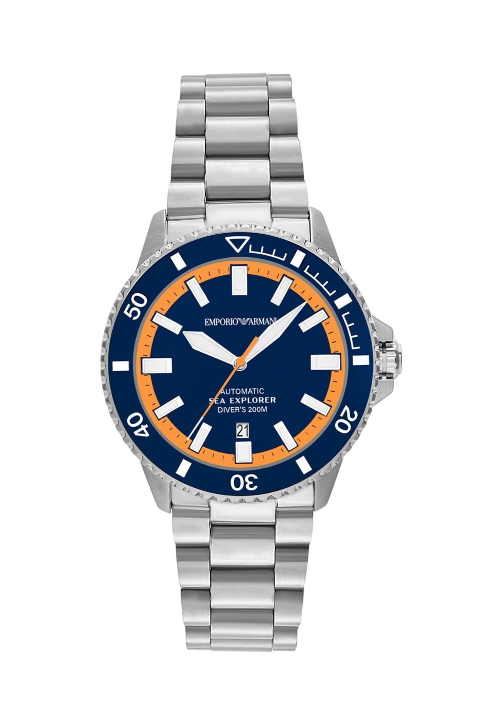 EMPORIO ARMANI SEA - Watch - silver-coloured