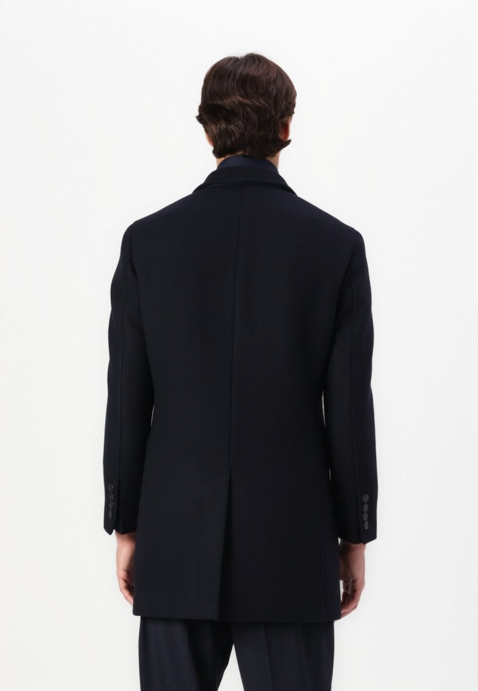 Hackett London CASH COAT WITH BIB - Classic coat - navy