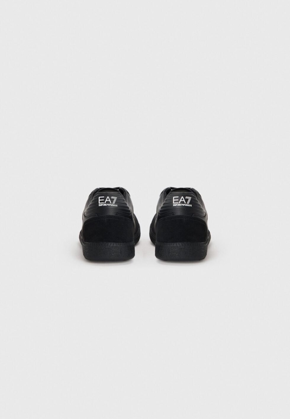 EA7 Emporio Armani HERITAGE EAGLE  - Trainers - triple black/white