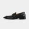Versace LOAFERS - Smart slip-ons - black/gold-coloured