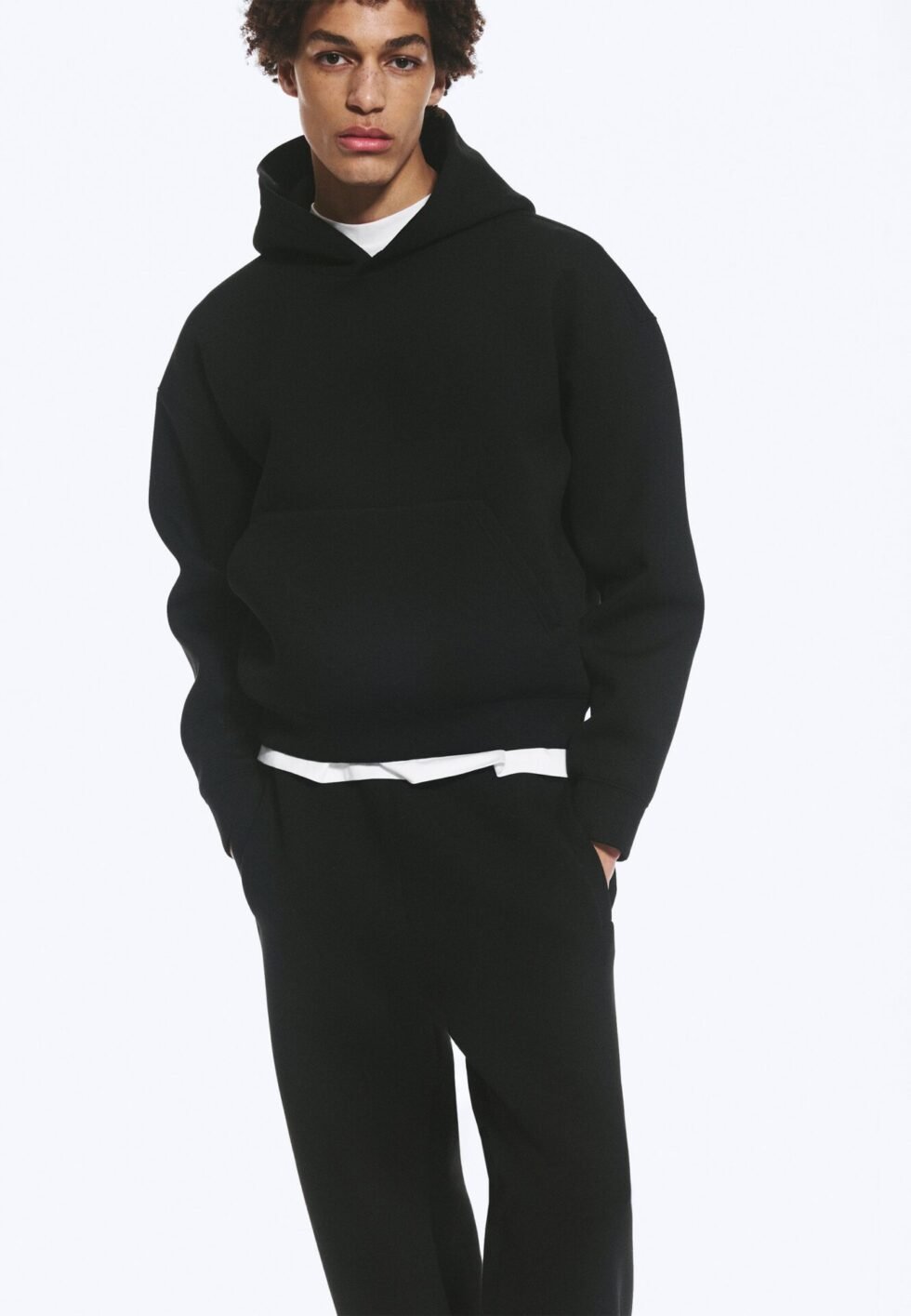 Weekday SIMON - Hoodie - black