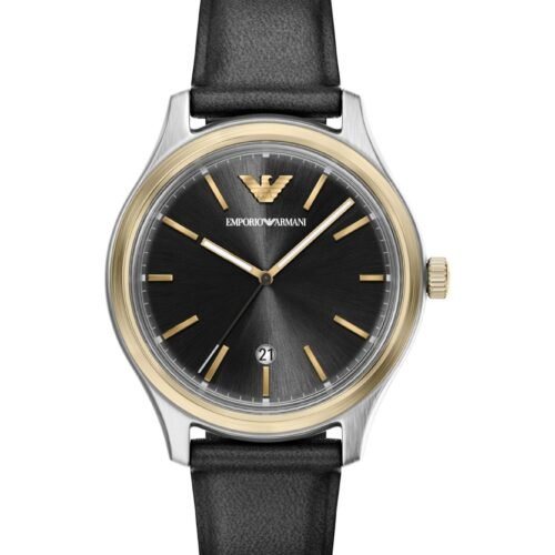 EMPORIO ARMANI MEN TRADITIONAL WATCHES - Watch - black