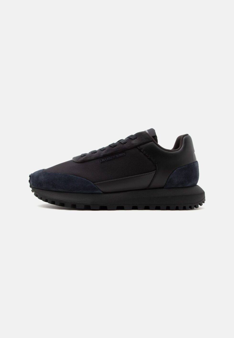 Emporio Armani Trainers - black/navy