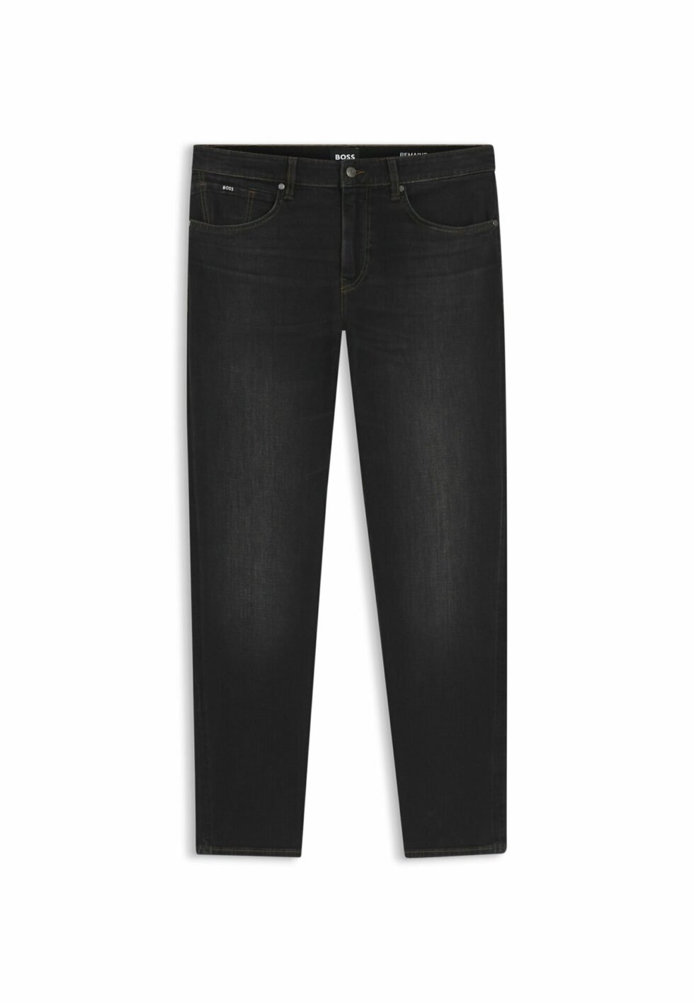 BOSS H-RE.MAINE - Jeans Tapered Fit - black nine