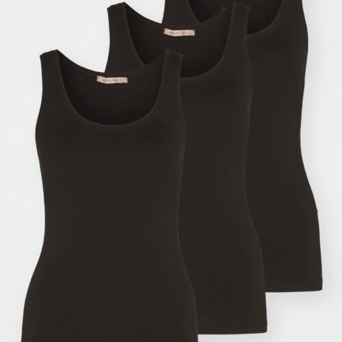 Anna Field by Zalando 3 PACK - Top - black/black/black