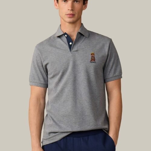 HACKETT LONDON POLO SHIRT HERITAGE HARRY POLO - Polo shirt - ash grey