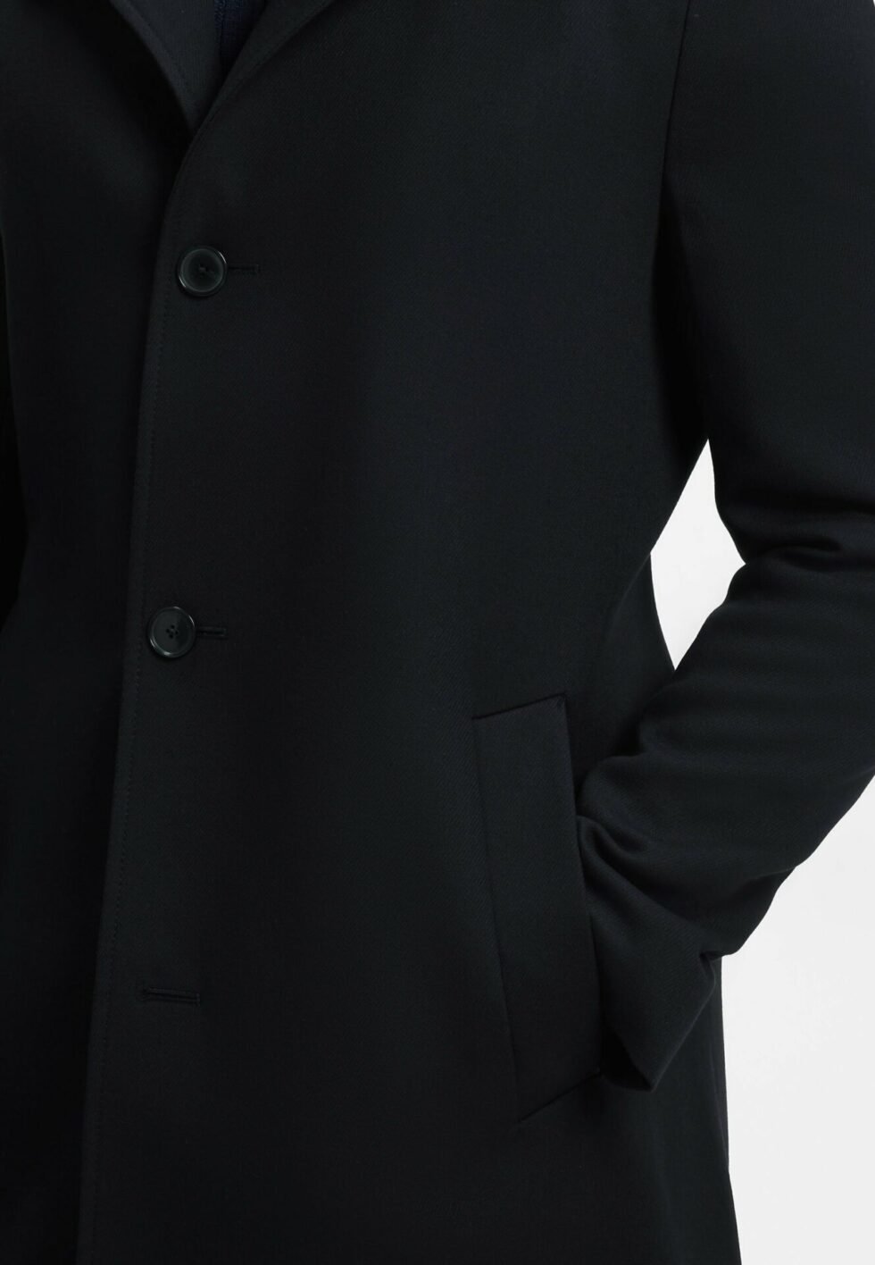 BOSS H-HYDE-SU-BIB-264_IN - Classic coat - dark blue four