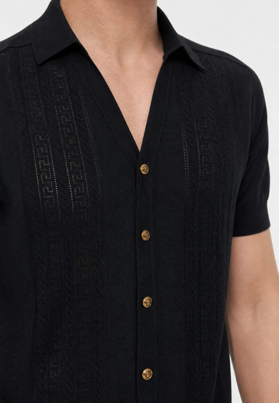Versace GRECA  - Shirt - navy