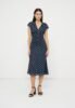 Anna Field by Zalando Jersey dress - navy/white