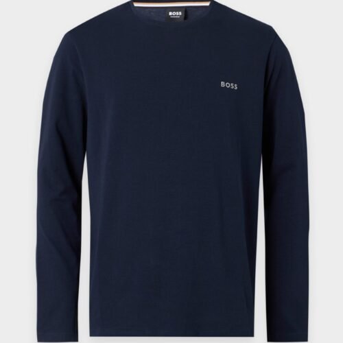 BOSS MIX MATCH SHIRT - Pyjama top - dark blue