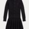 Polo Ralph Lauren MINI-CABLE COTTON CARDIGAN & SKIRT SET 7-14Y - Mini skirt - black
