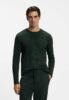 BOSS WAFFLE LS-SHIRT R - Pyjama top - dark green eight