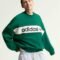 adidas Originals NY BLOCKED CREWNECK SWEATSHIRT UNISEX - Sweatshirt - dark green