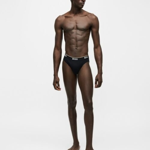 BOSS POWER 3 PACK - Briefs - open grey