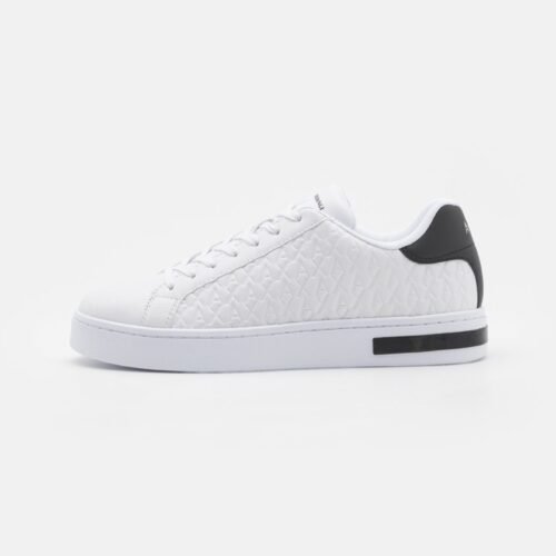 Armani Exchange LONDON - Trainers - optic white/black