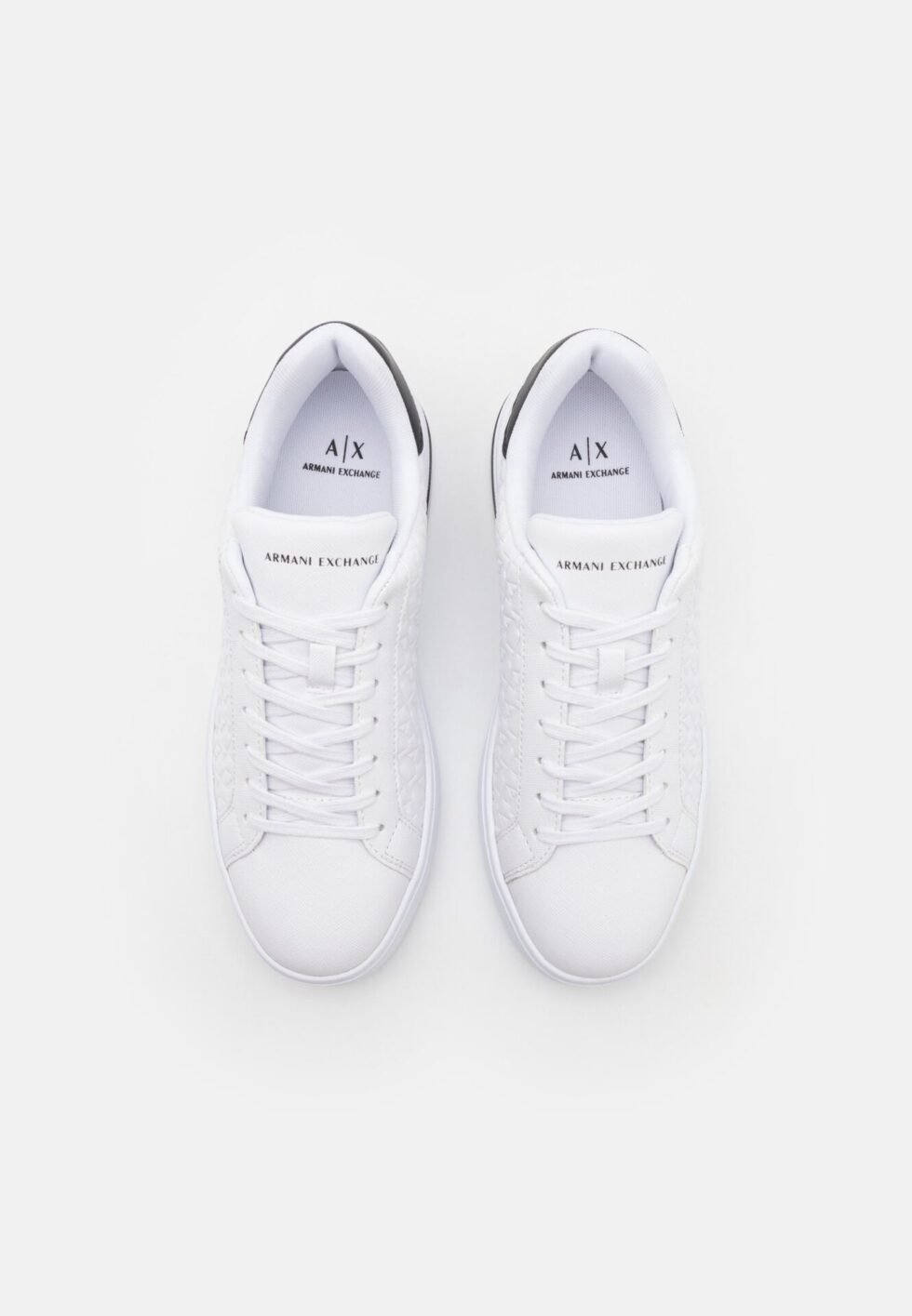 Armani Exchange LONDON - Trainers - optic white/black