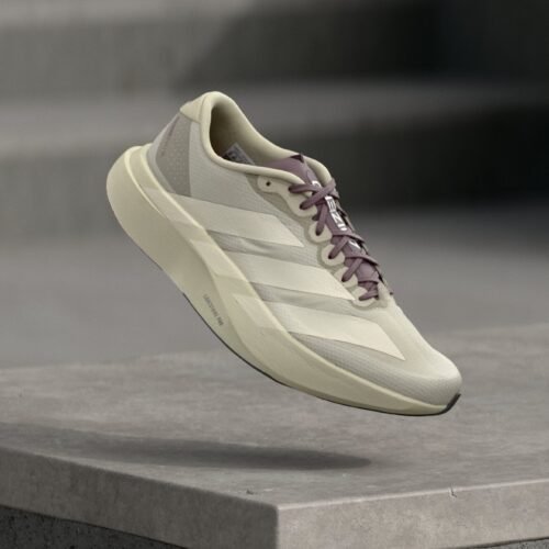 adidas Performance EVO SL WOVEN HK - Trainers - putty grey/alumina/shadow fig