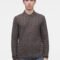 Emporio Armani PULLOVER - Long sleeved top - dark gull gray