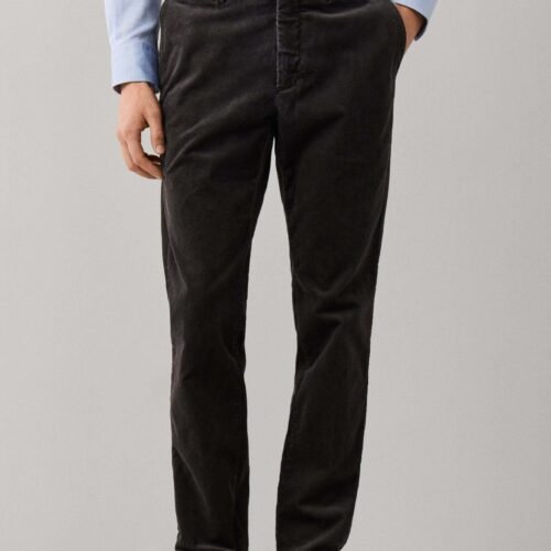 HACKETT LONDON CHINOS PIGMENT CORD CHINO - Chinos - charcoal grey