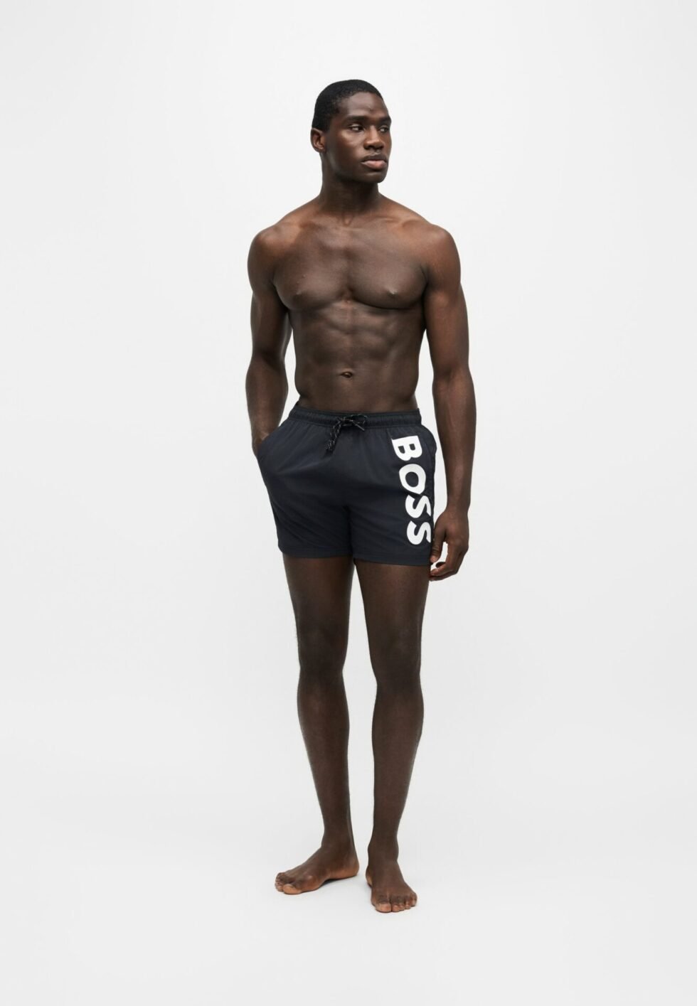 BOSS OCTOPUS - Swimming shorts - black