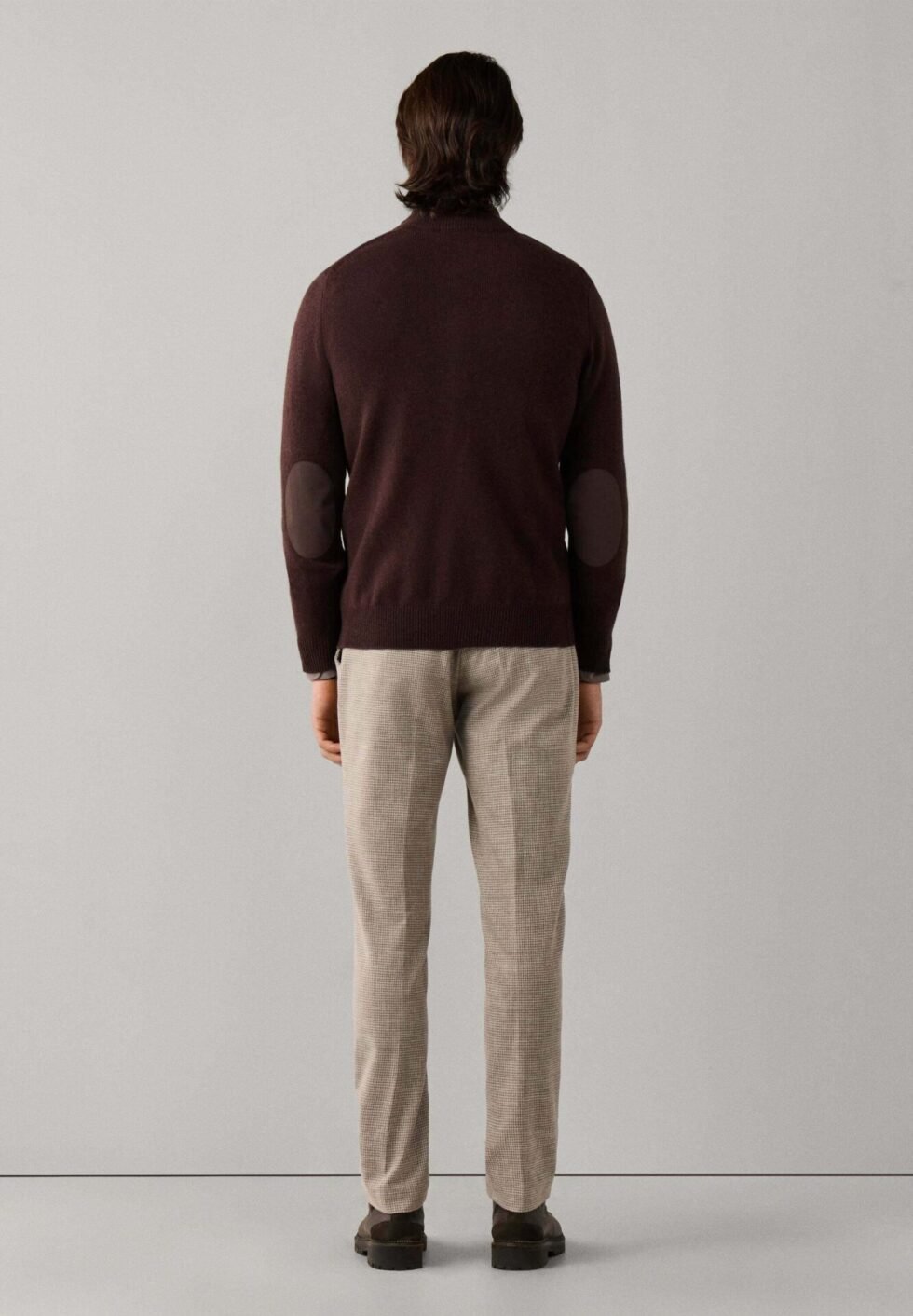 Hackett London Cardigan - ebony brown