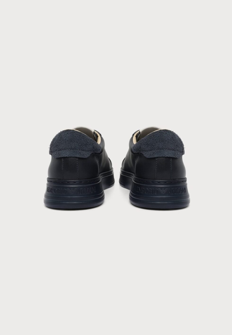 Emporio Armani SNEAKER - Trainers - navy/navy