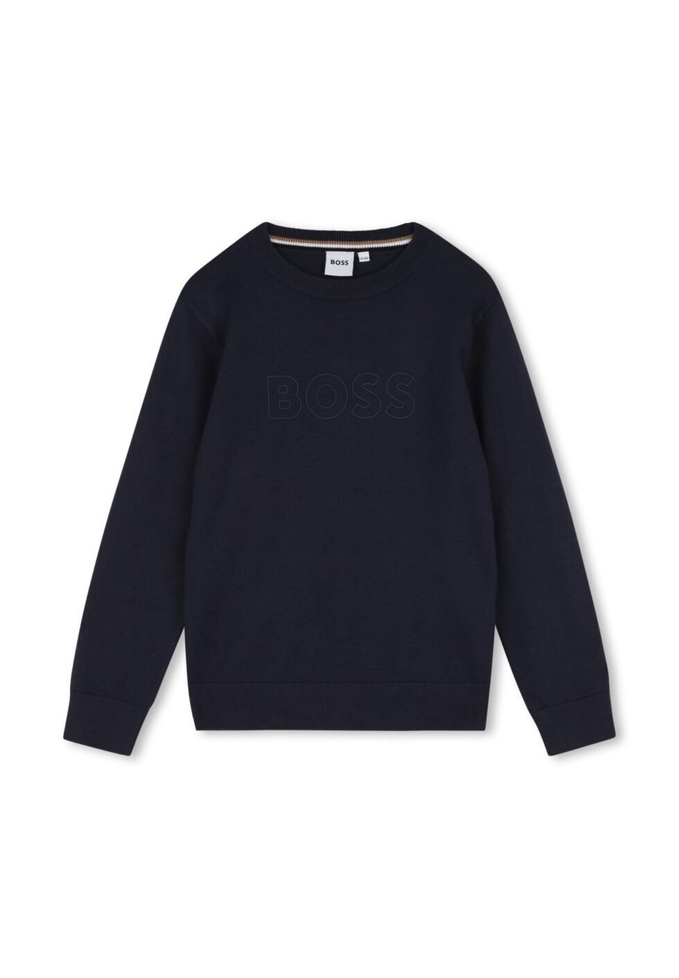 BOSS Kidswear PULLOVER KIDS TEENS - Sweatshirt - bleu cargo
