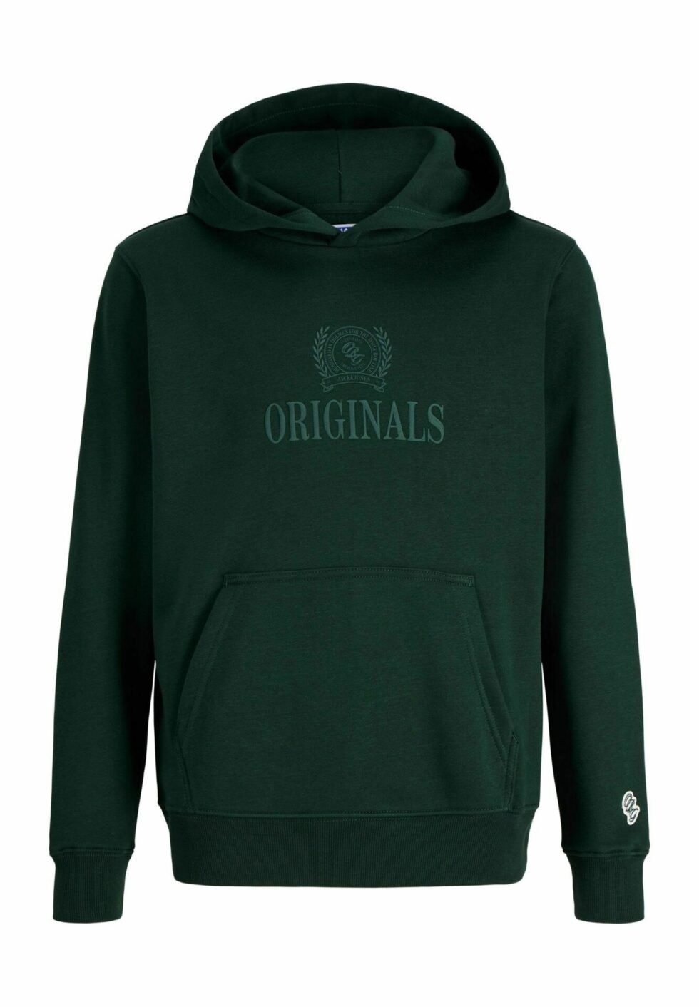Jack & Jones Kids HOODIE TEXT HOODIE JUNIOR - Hoodie - Green