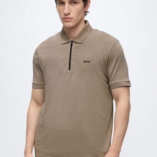 BOSS URBAN TECH - Polo shirt - light/pastel green