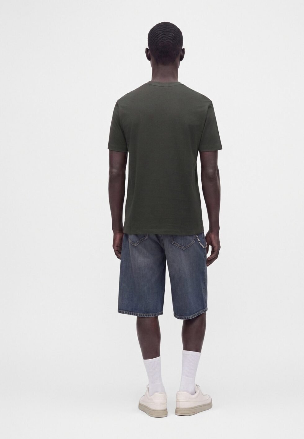 Armani Exchange REGULAR - Basic T-shirt - khaki
