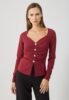 Anna Field by Zalando Long sleeved top - cabernet